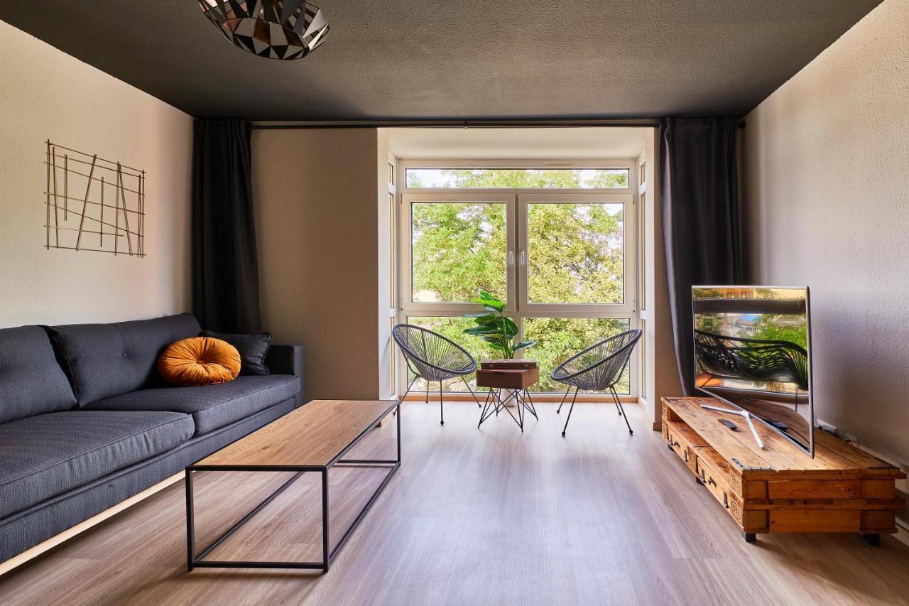 Spaciousliving Design Apartment - Central - Box Spring Bed - Exhibition Dresde Exterior foto