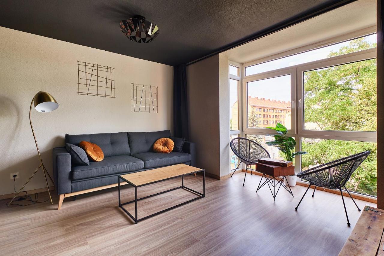 Spaciousliving Design Apartment - Central - Box Spring Bed - Exhibition Dresde Exterior foto